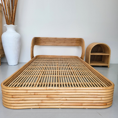 Adele Rattan Bed Single (Pre Order May)