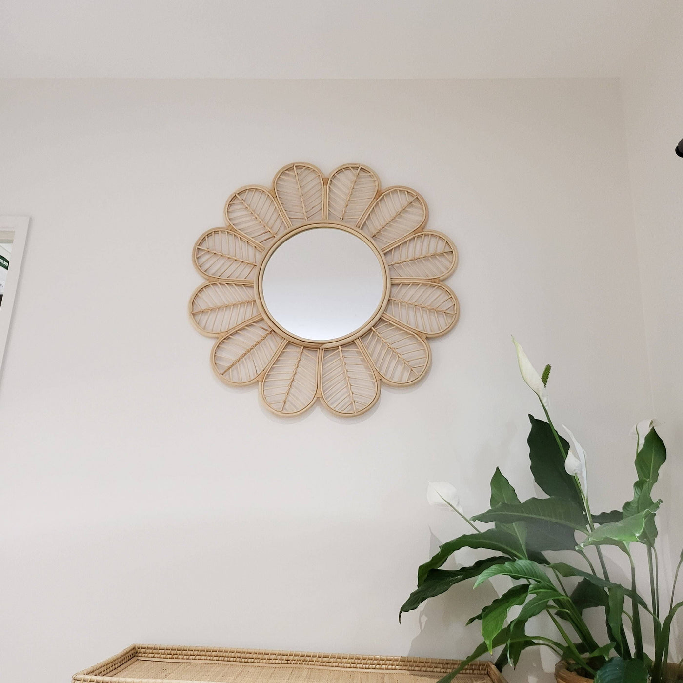 Eden Rattan Mirror (Ships Out 20 May)