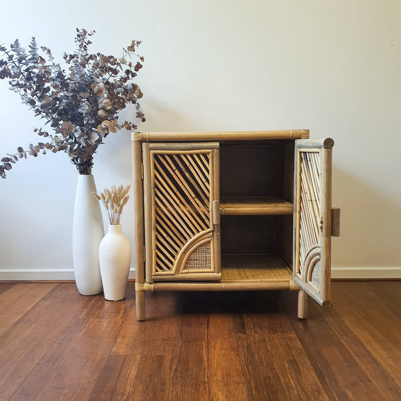 Cicily Rattan Bedside Table