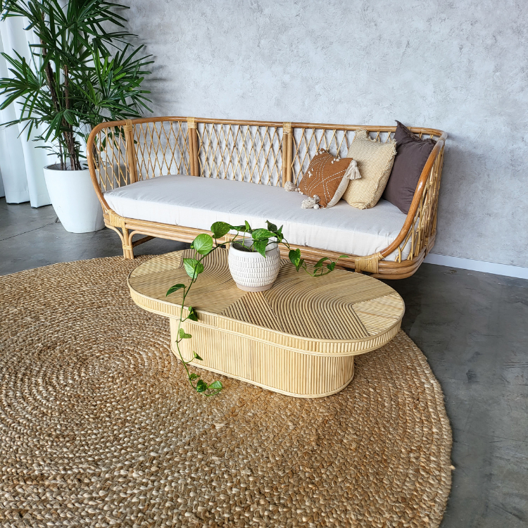 Bali Luxe Rattan Coffee Table (Pre Order March)